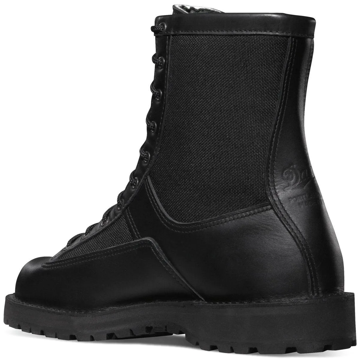 Acadia 8" Black Law Enforcement Boot