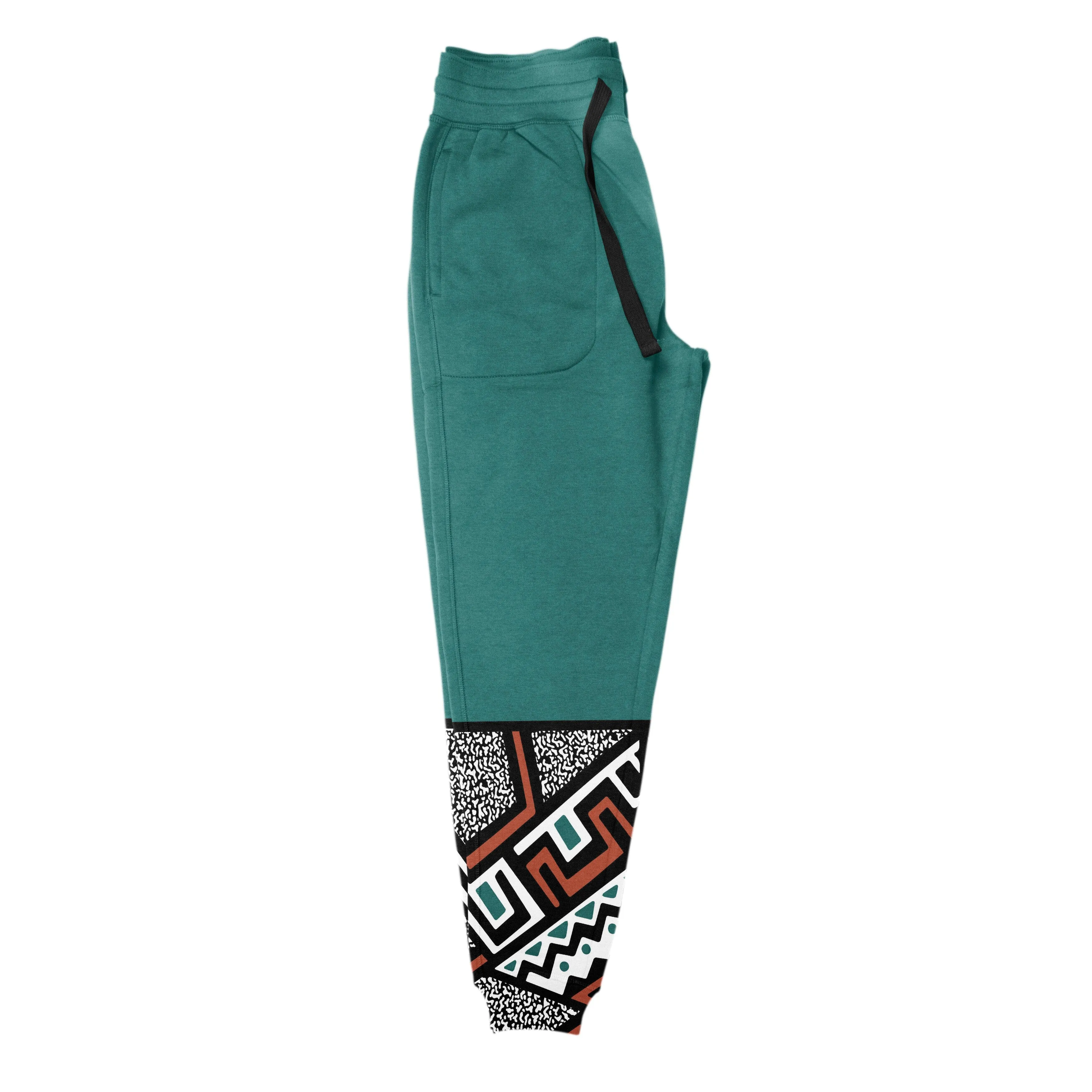 African Geometric Pattern Joggers