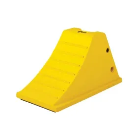 All-Terrain Heavy Duty Wheel Chocks - 38" Max Tire Diameter - 40 Tons Capacity - Aluminum Cleat