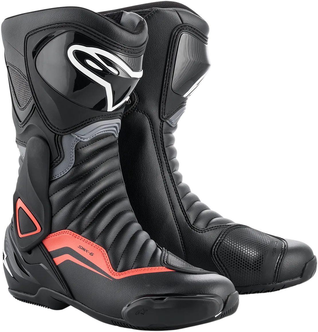 ALPINESTARS SMX-6 v2 Boots - Black/Gray/Red - US 6.5 / EU 40 2223017-1130-40