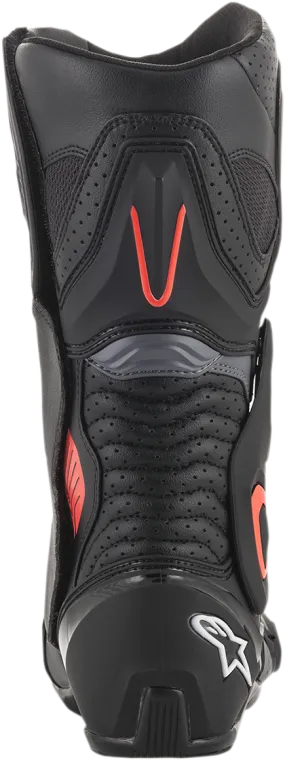 ALPINESTARS SMX-6 v2 Boots - Black/Gray/Red - Vented - US 8 / EU 42 2223017-1133-42