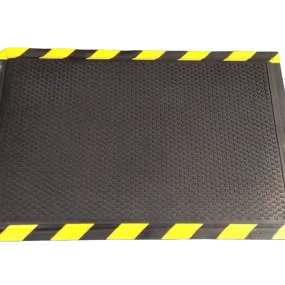 Anti Fatigue Mat - Grip Top Yellow Black Border