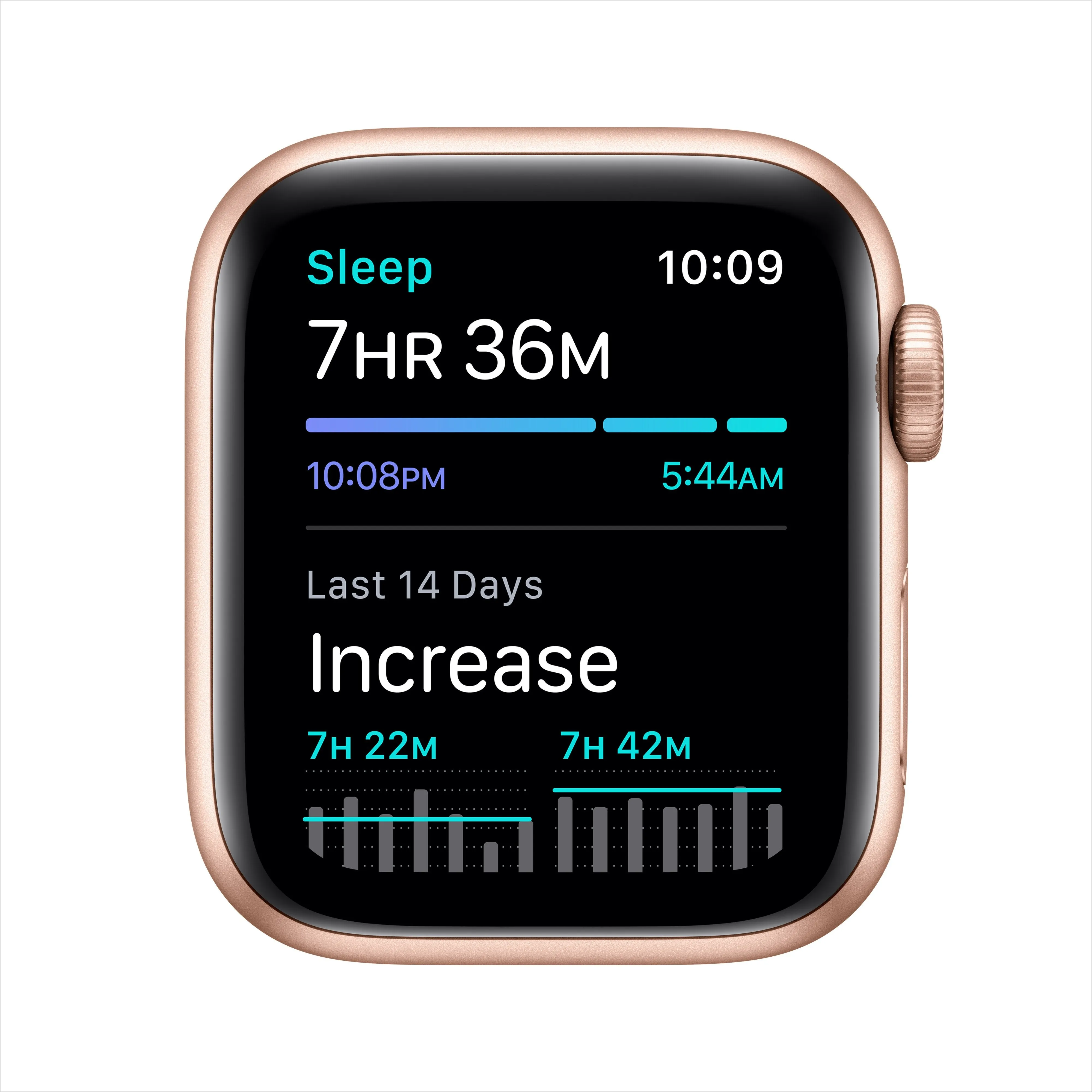 Apple Watch SE GPS - Gold Aluminum Case with Pink Sand Sport Band