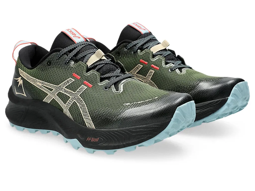 Asics Gel-Trabuco 12 Smog Green /Feather Grey Mens Trail Shoe