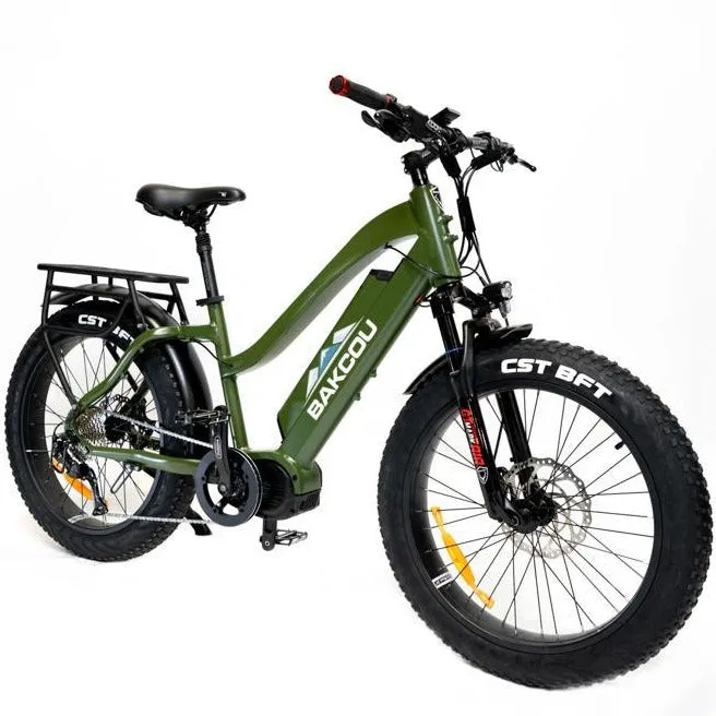 Bakcou Mule Step-Through (ST) 24" Fat Tire Electric Bike