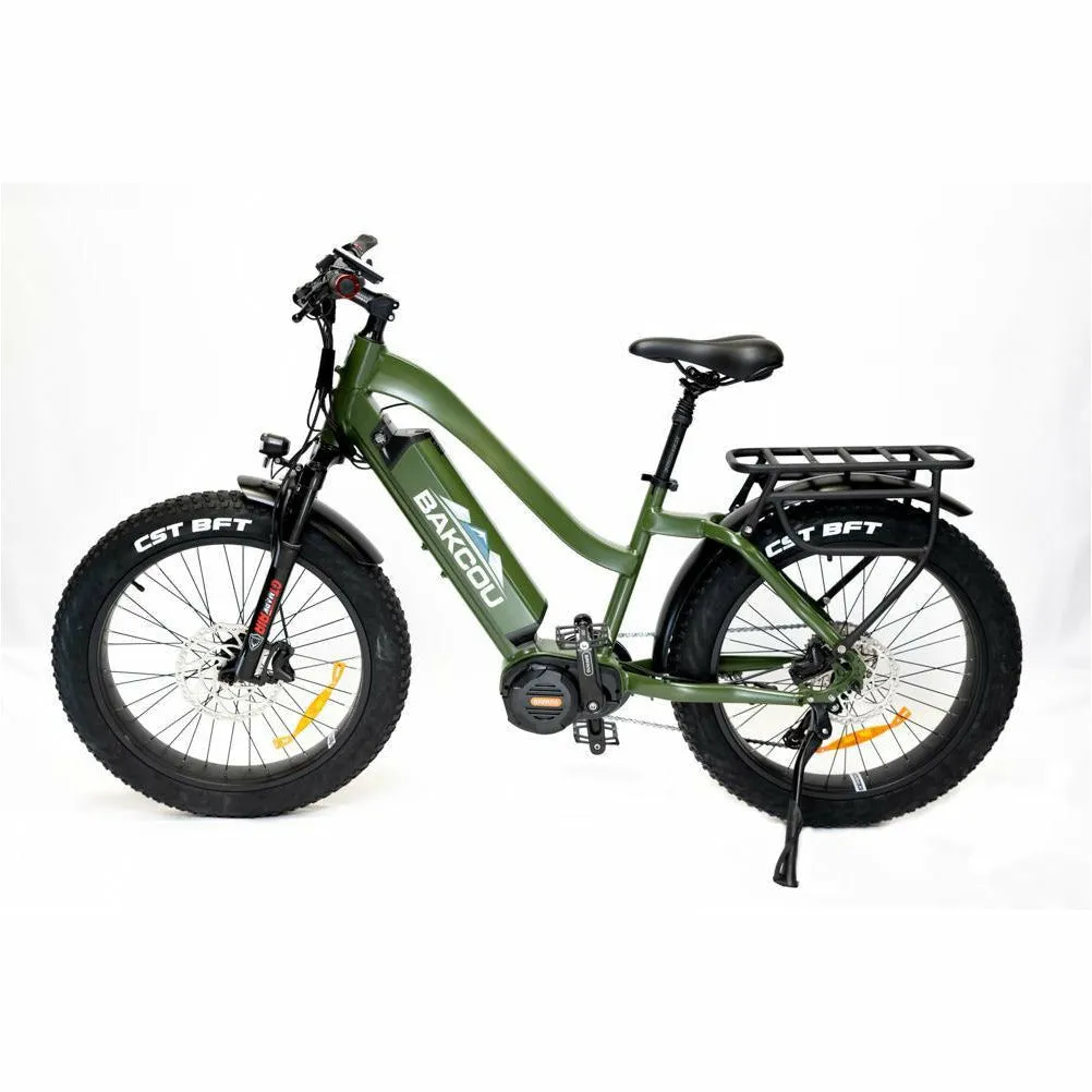 Bakcou Mule Step-Through (ST) 24" Fat Tire Electric Bike