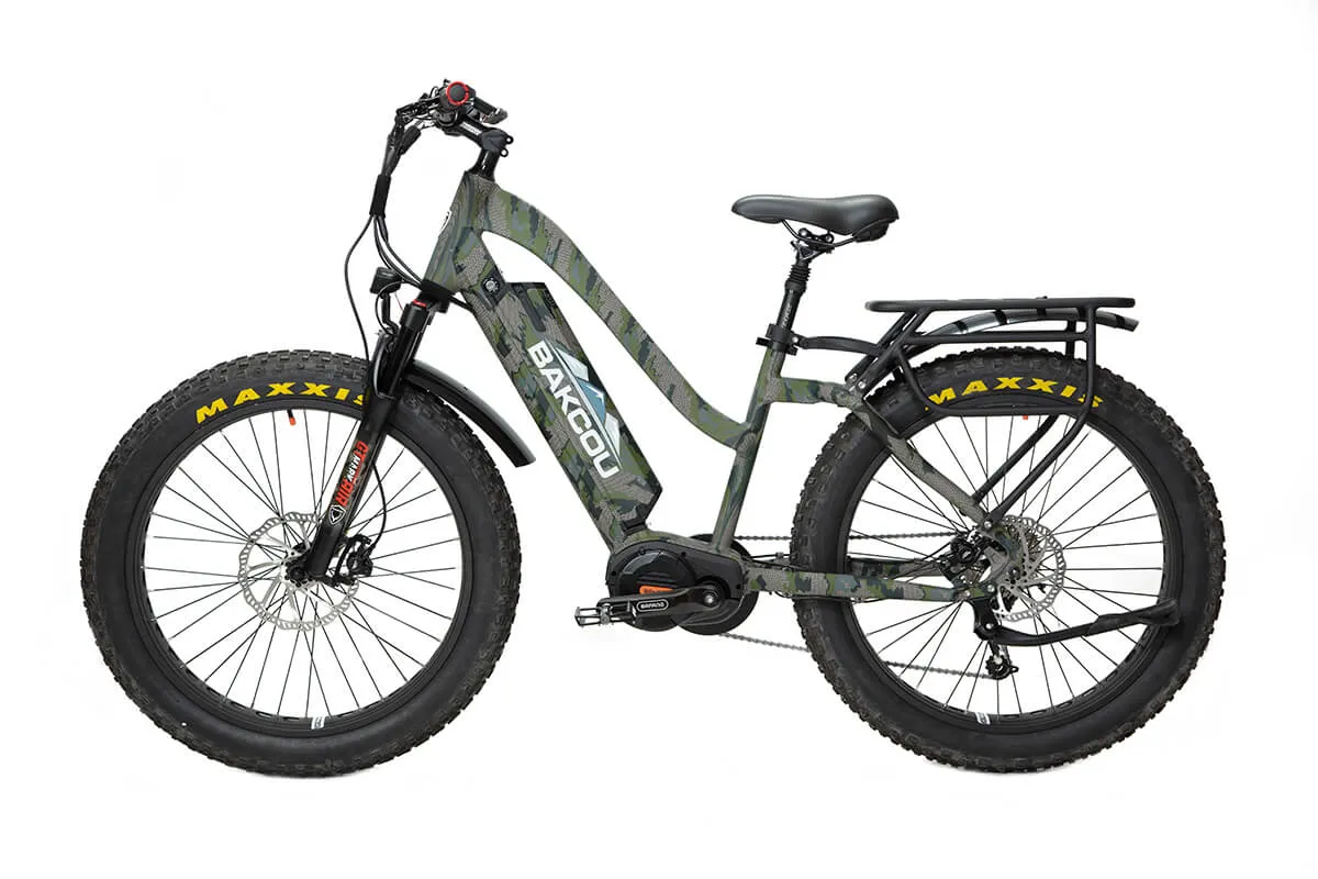 Bakcou Mule Step-Through (ST) 24" Fat Tire Electric Bike