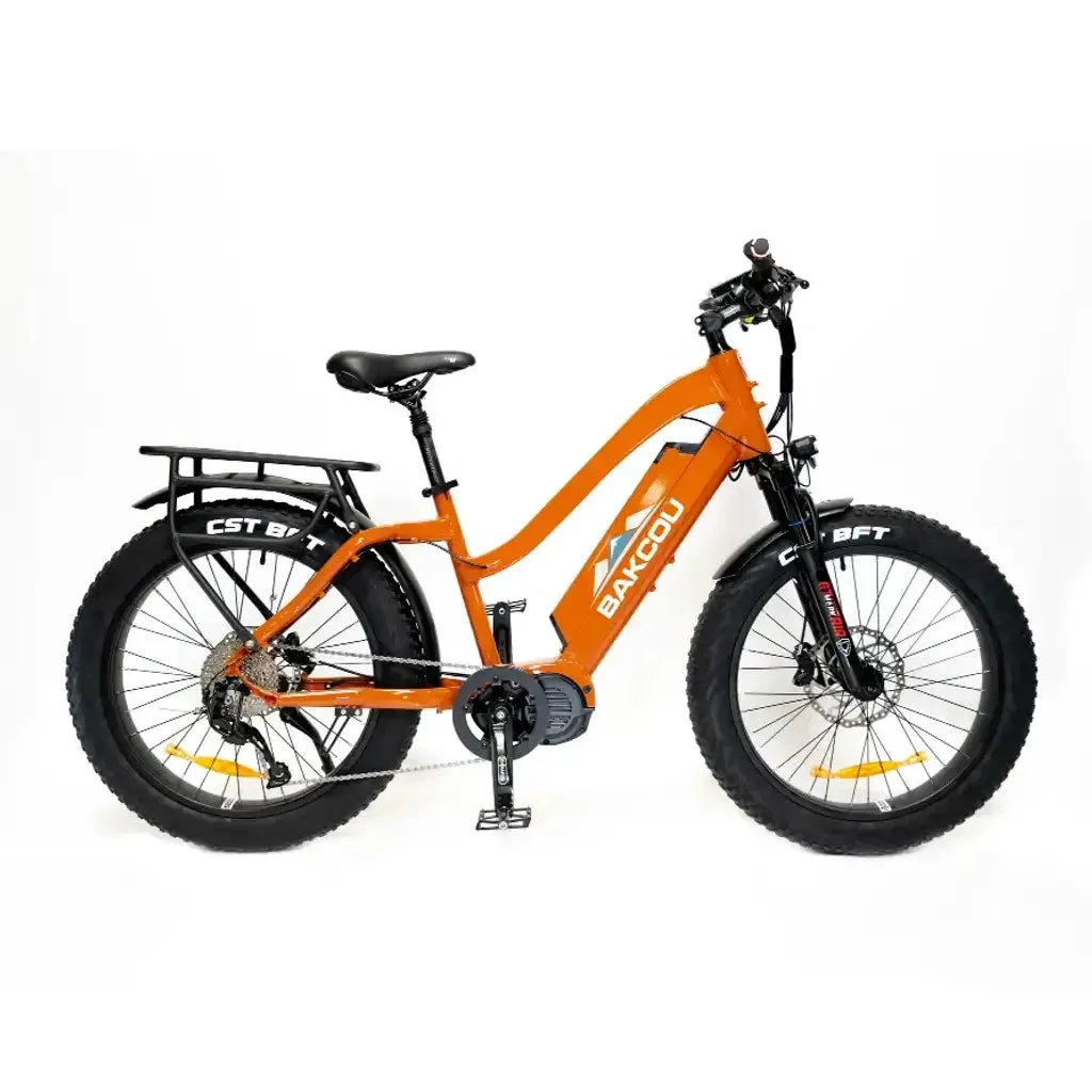 Bakcou Mule Step Through (ST) 24" Fat Tire Electric Hunting Bike