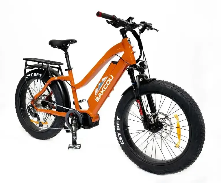 Bakcou Mule Step Through (ST) 24" Fat Tire Electric Hunting Bike