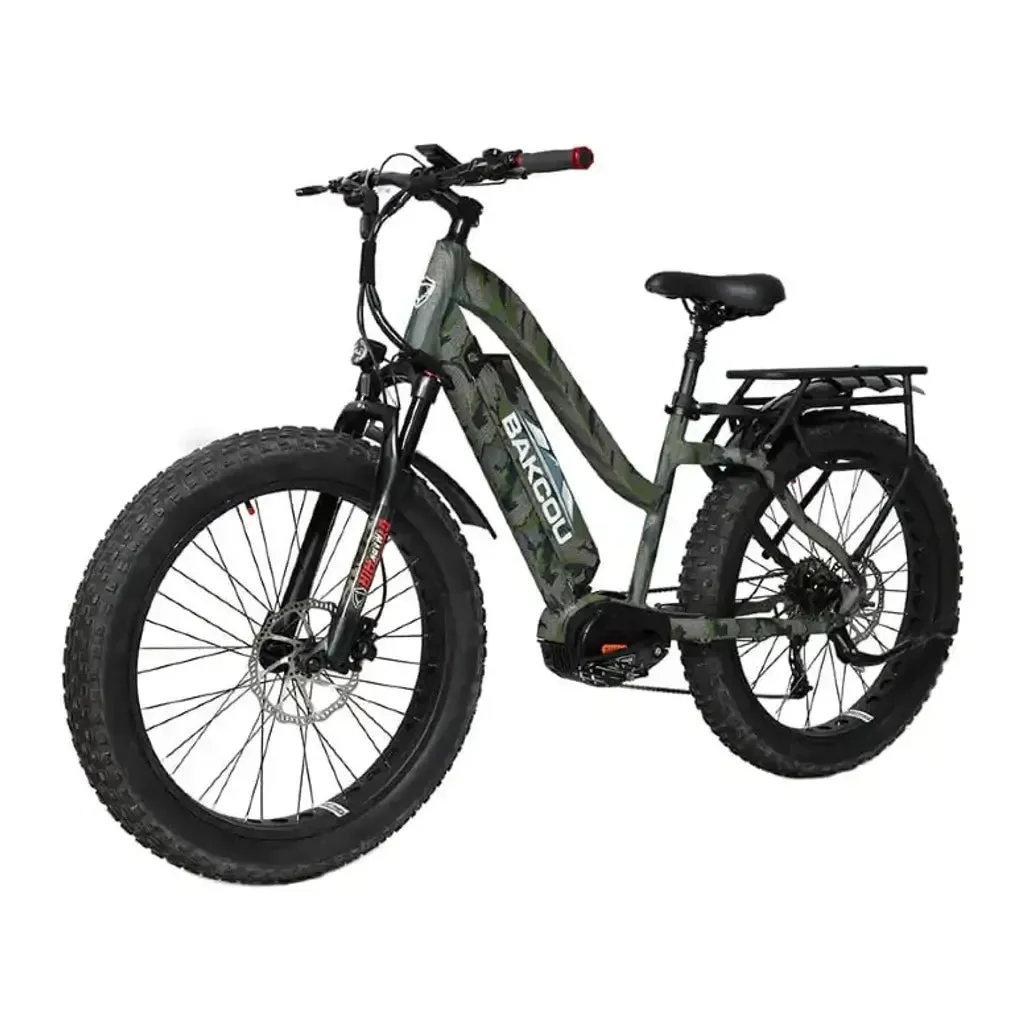 Bakcou Mule Step Through (ST) 24" Fat Tire Electric Hunting Bike