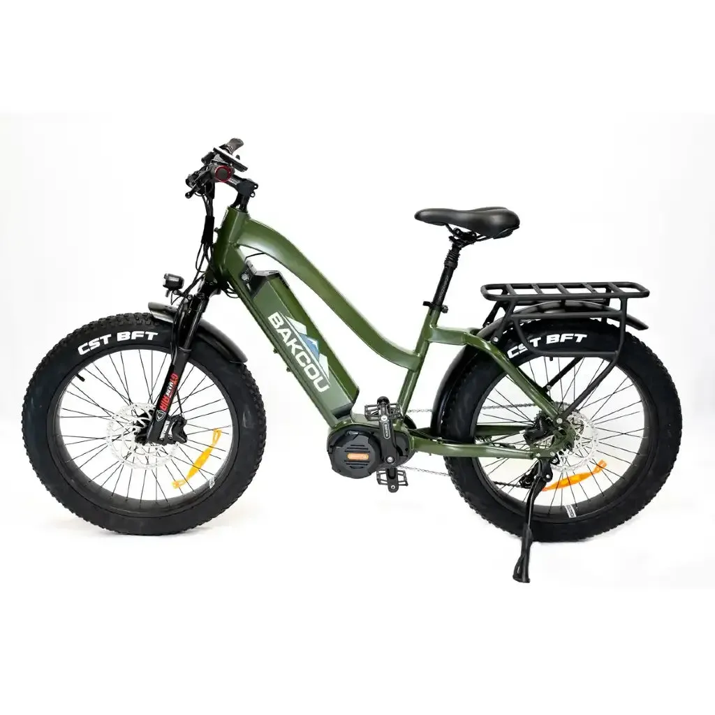 Bakcou Mule Step Through (ST) 24" Fat Tire Electric Hunting Bike