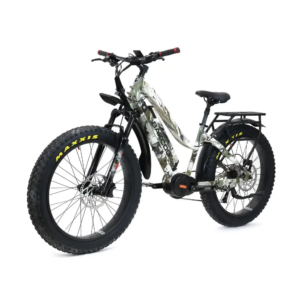 Bakcou Mule Step Through (ST) 26" Fat Tire Electric Hunting Bike