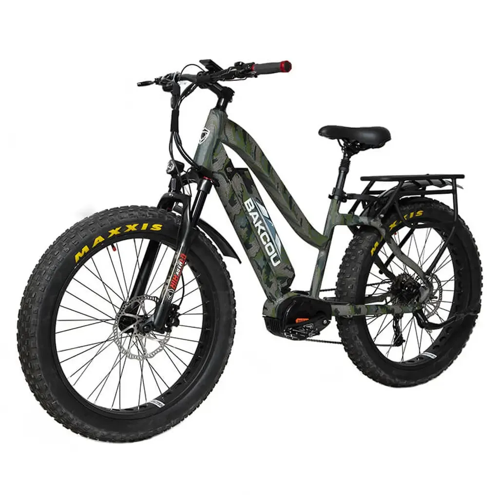 Bakcou Mule Step Through (ST) 26" Fat Tire Electric Hunting Bike