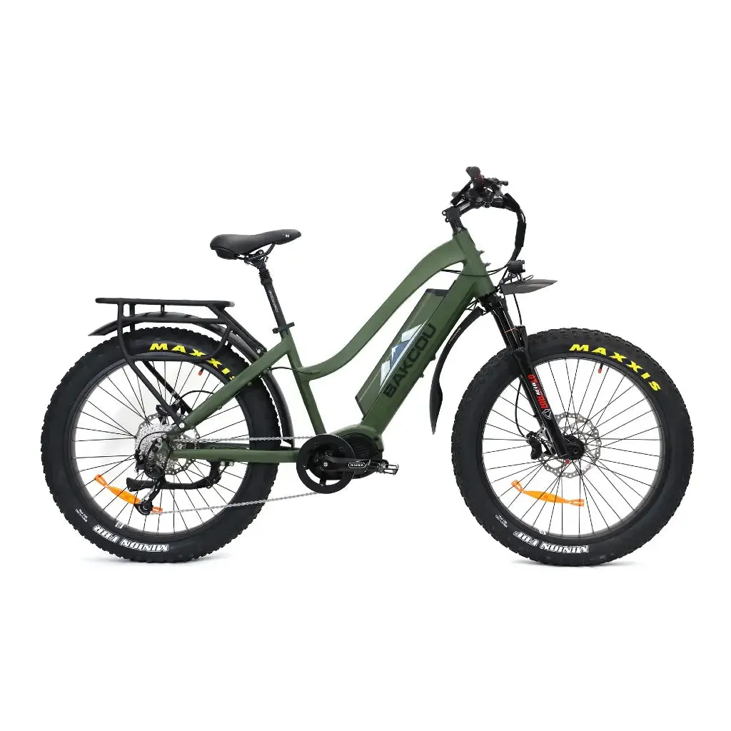 Bakcou Mule Step Through (ST) 26" Fat Tire Electric Hunting Bike