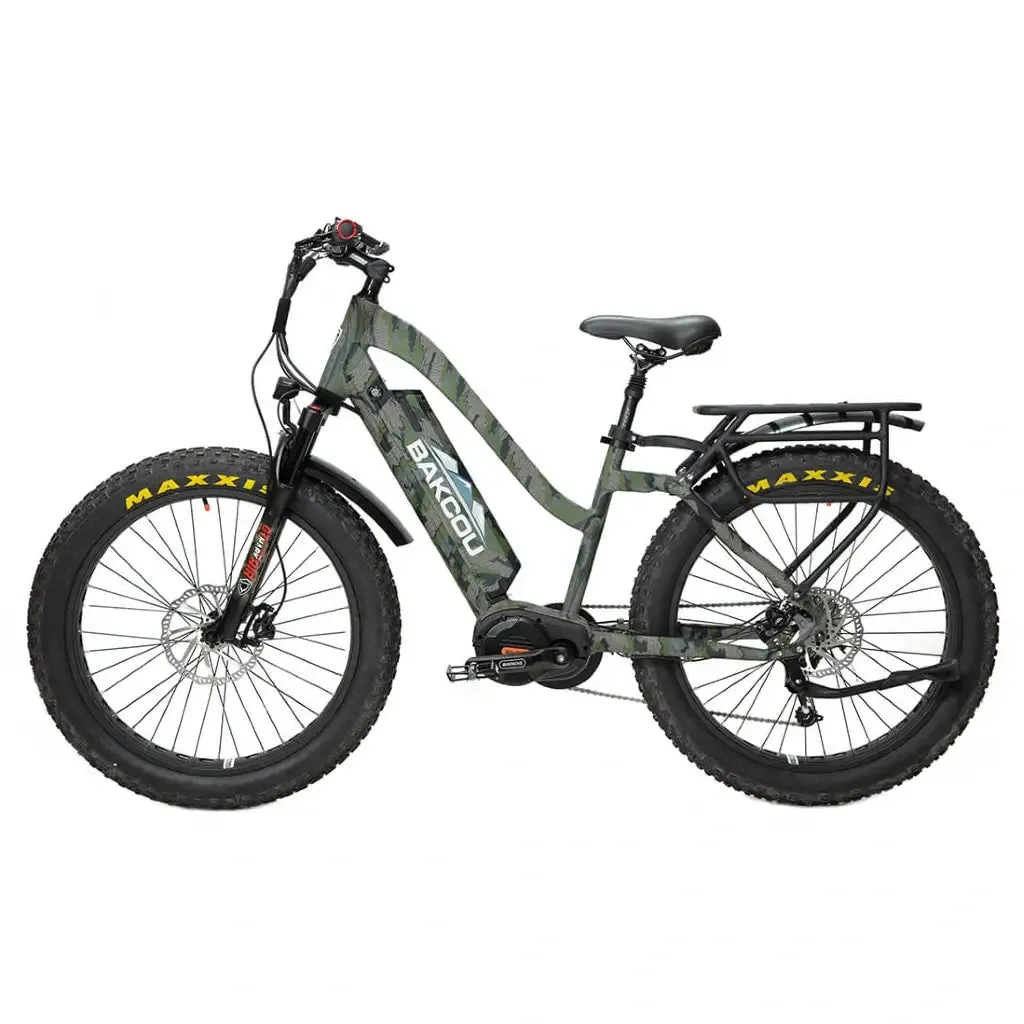 Bakcou Mule Step Through (ST) 26" Fat Tire Electric Hunting Bike