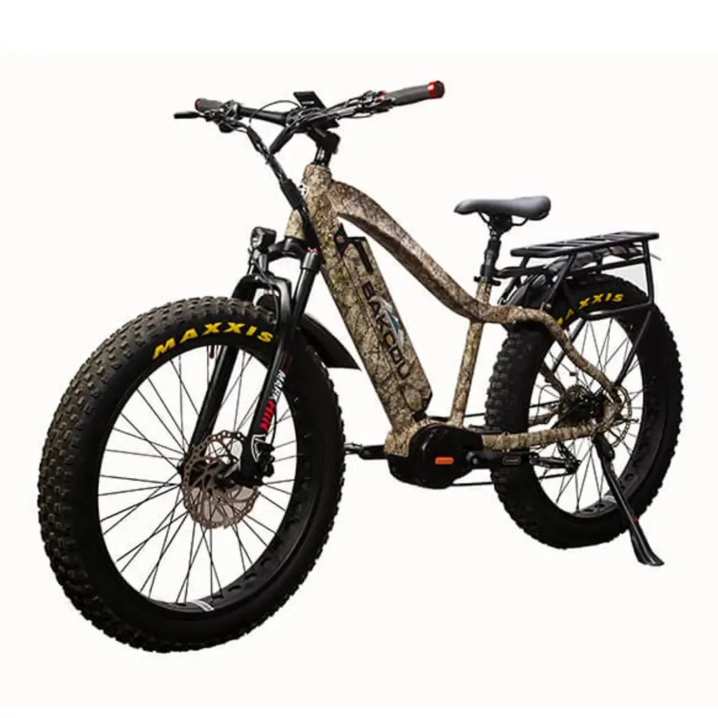 Bakcou Mule Step Through (ST) 26" Fat Tire Electric Hunting Bike