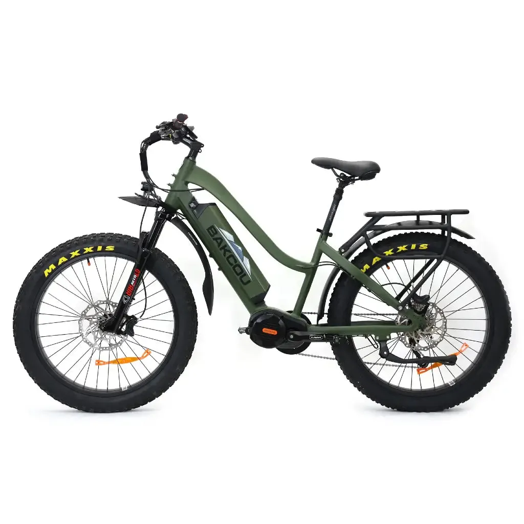 Bakcou Mule Step Through (ST) 26" Fat Tire Electric Hunting Bike