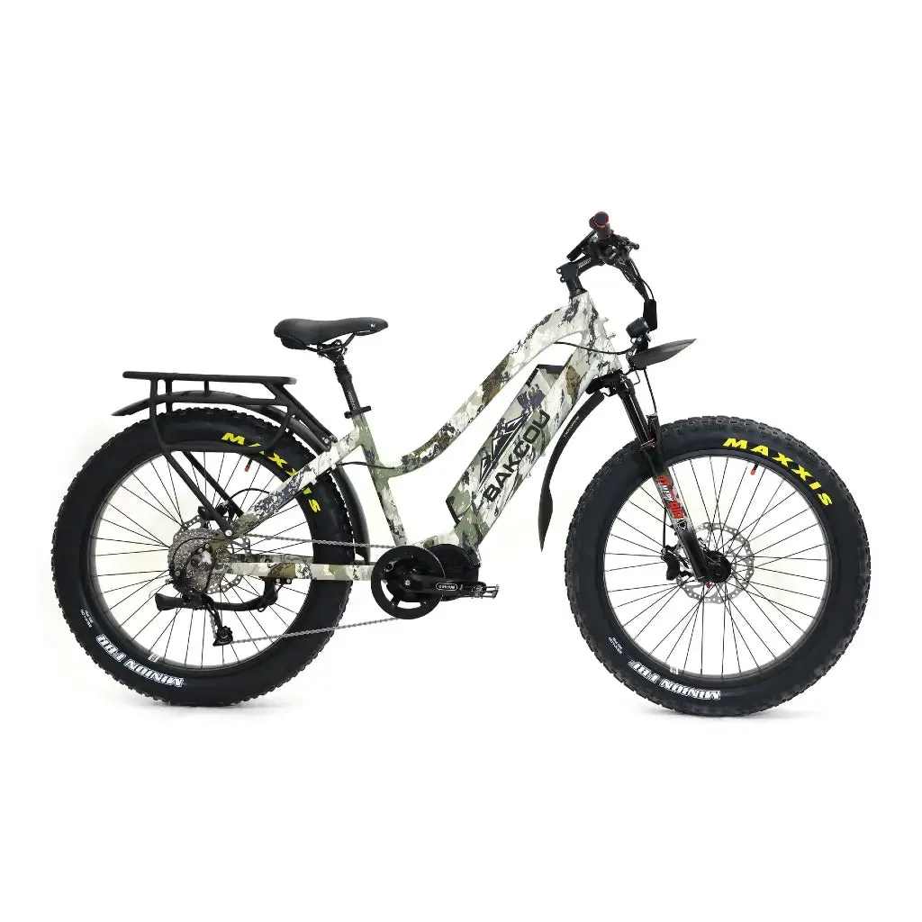 Bakcou Mule Step Through (ST) 26" Fat Tire Electric Hunting Bike