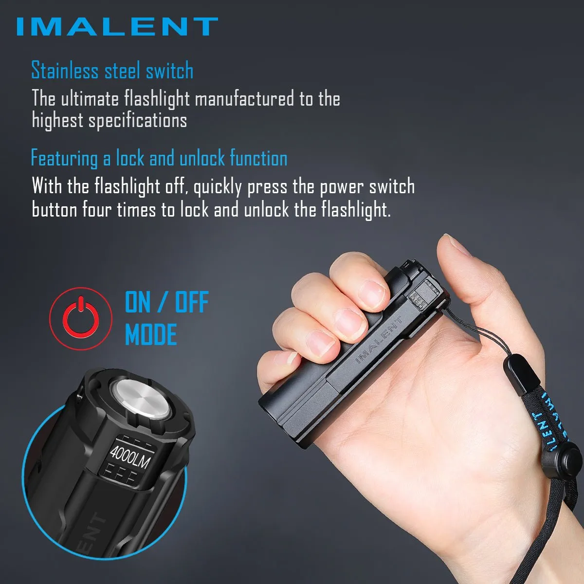 Best EDC Flashlight IMALENT LD70