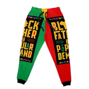 Black Father By Popular Demand Joggers