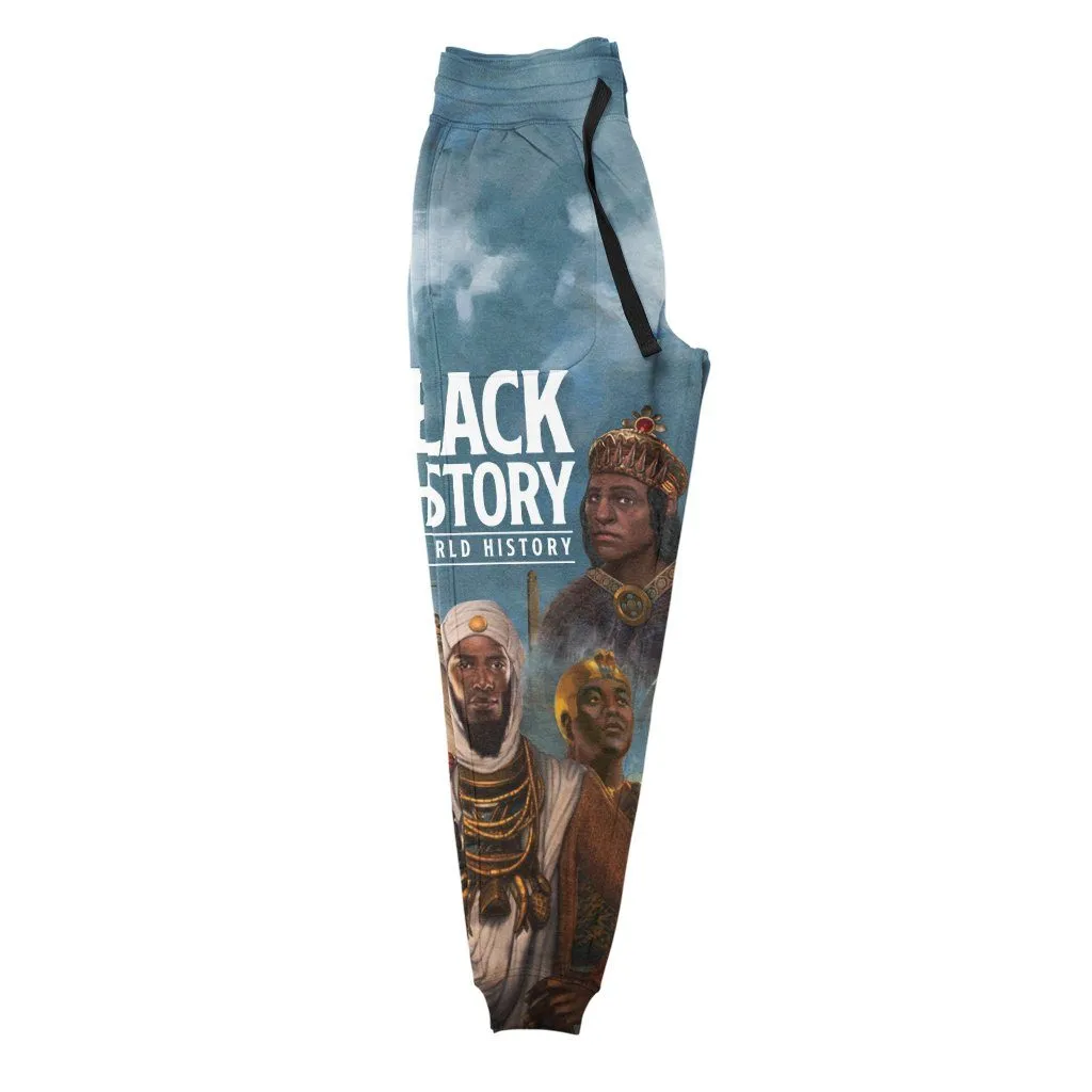 Black History Is World History Joggers