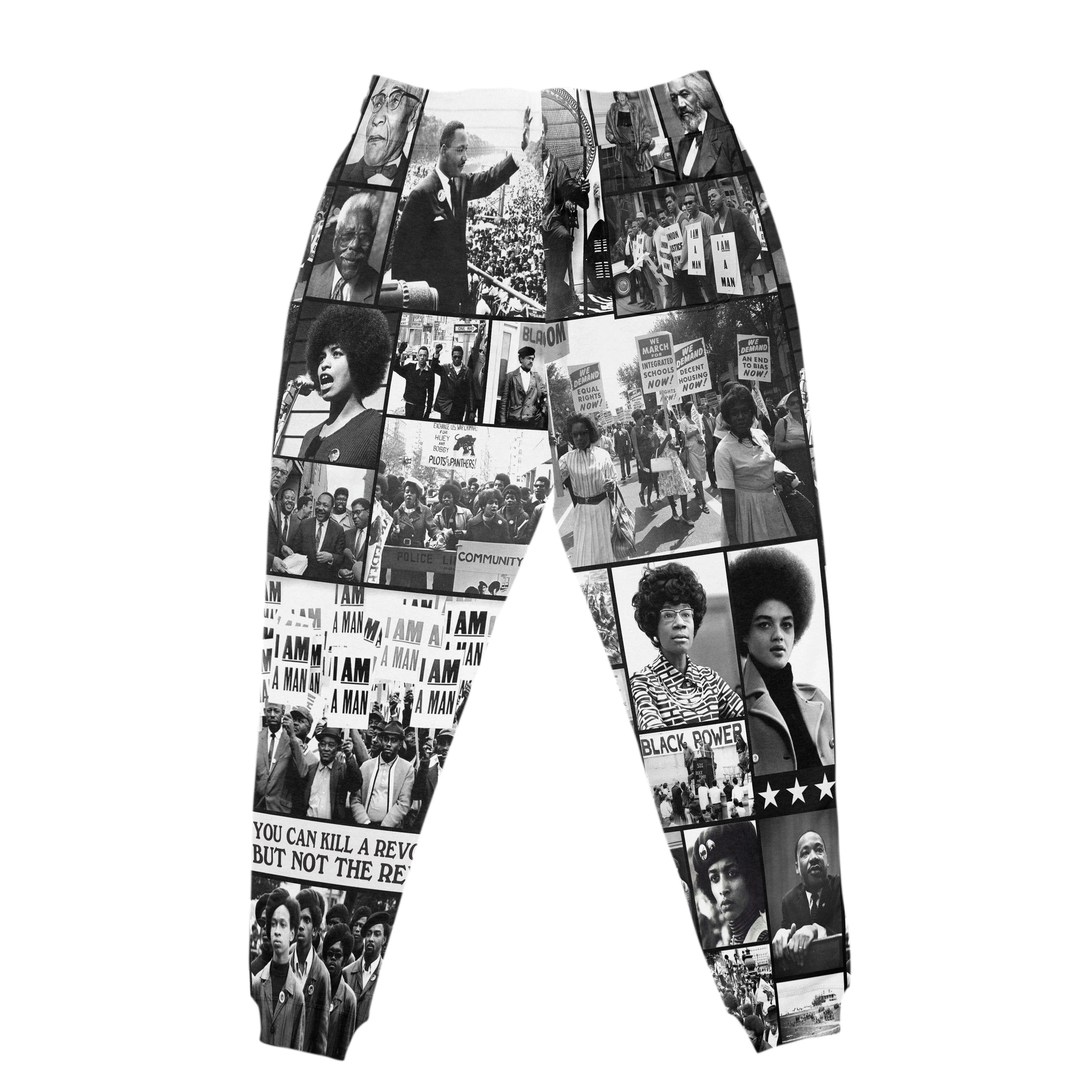 Black Power Images Joggers