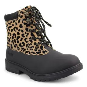 Blowfish Kid's Ravish-K Lace Up Boot - Sahara Leopard