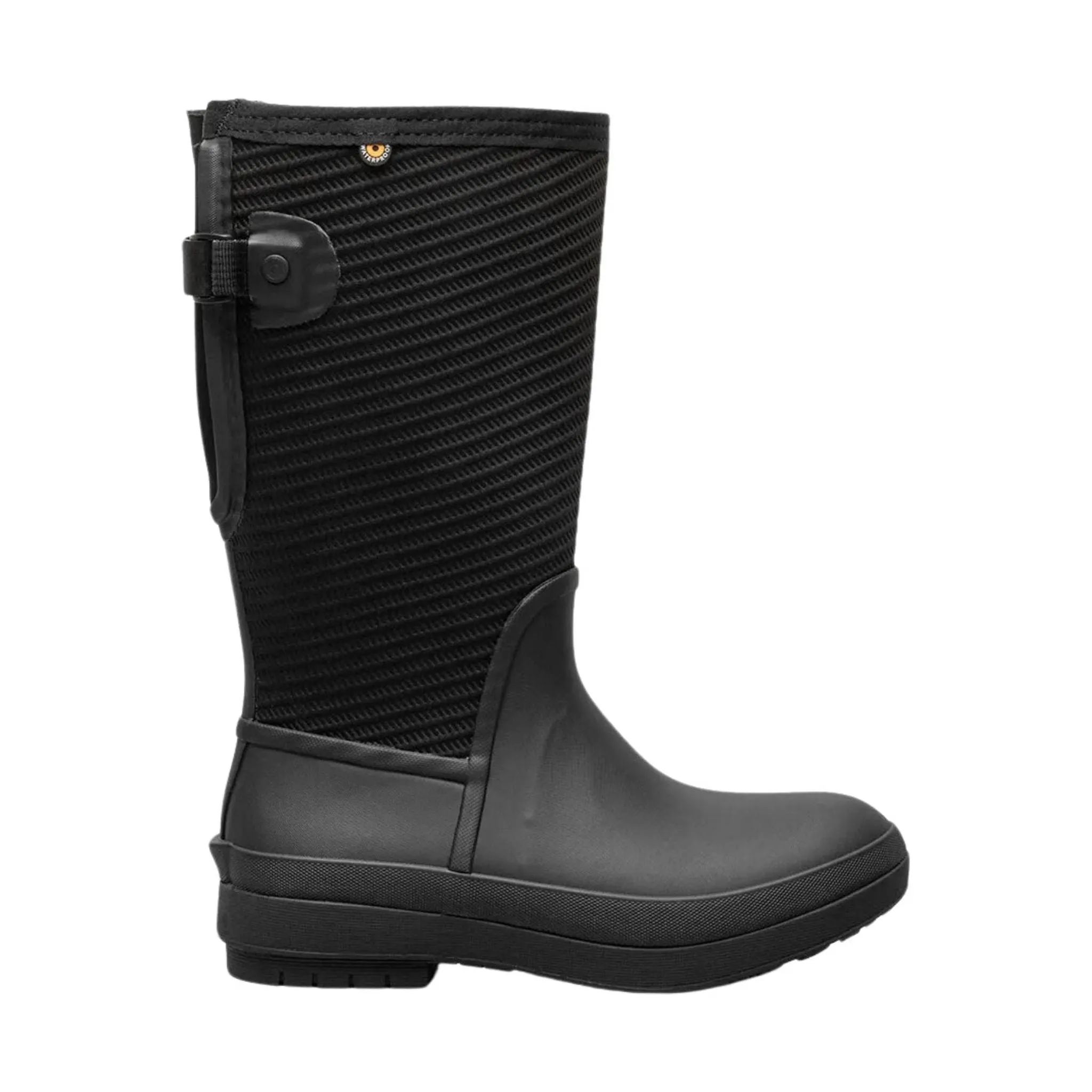 Bogs Women's Crandall Tall Adjustable Calf Waterproof Winter Boots - Black