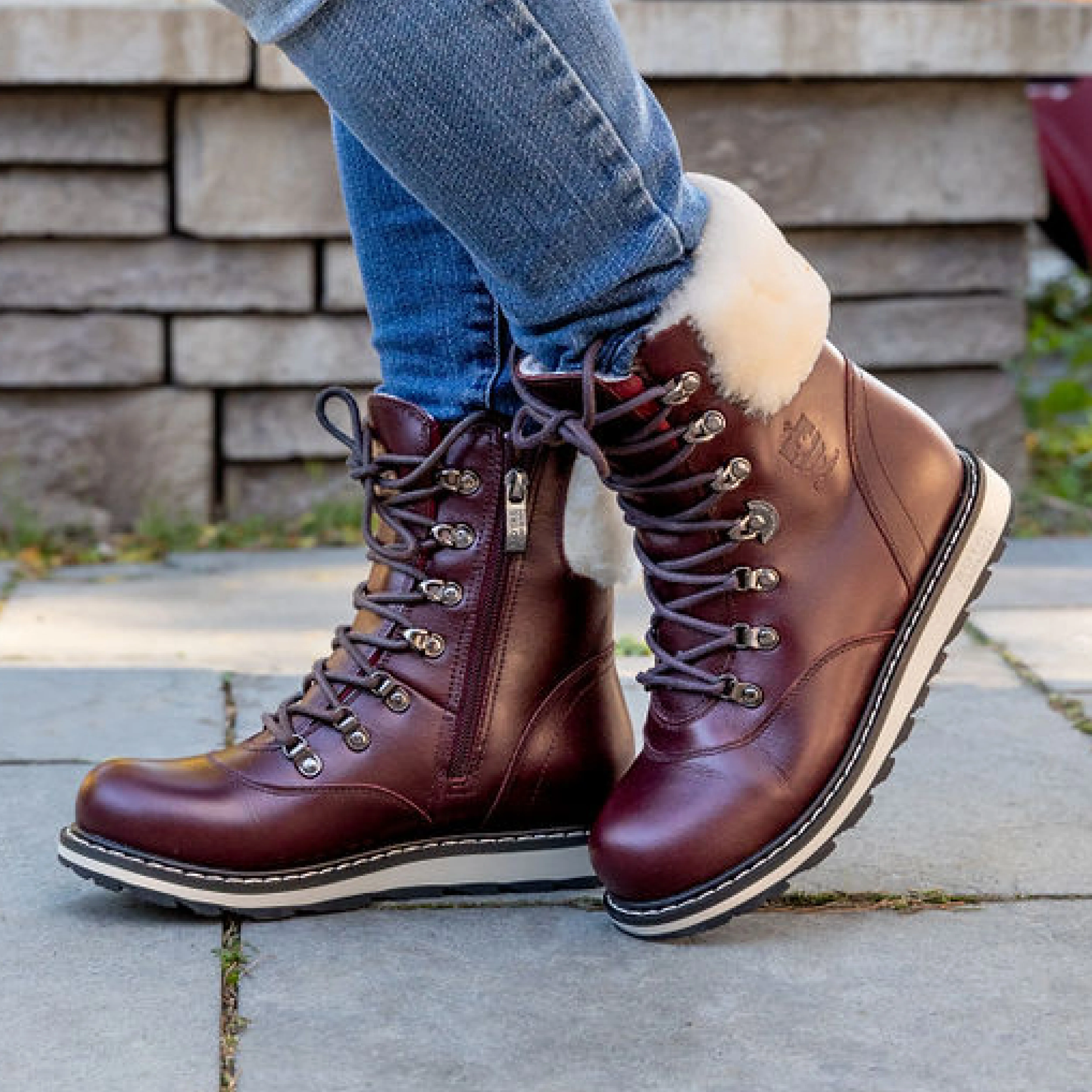 CAMBRIDGE | Women's Winter Boot Burgundy