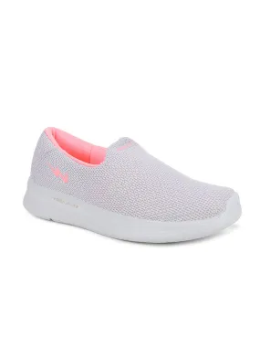 Campus Women Grey Mesh Walking Marking Shoes