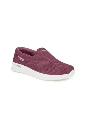 Campus Women Purple Mesh Walking Marking Shoes