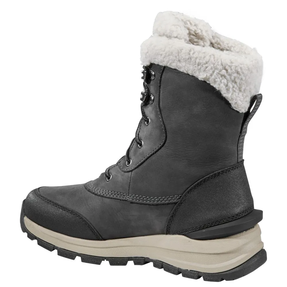 Carhartt FH8029-W 6M Pellston Insulated Waterproof Winter Boots for Ladies - Dark Grey Nubuck - 6M