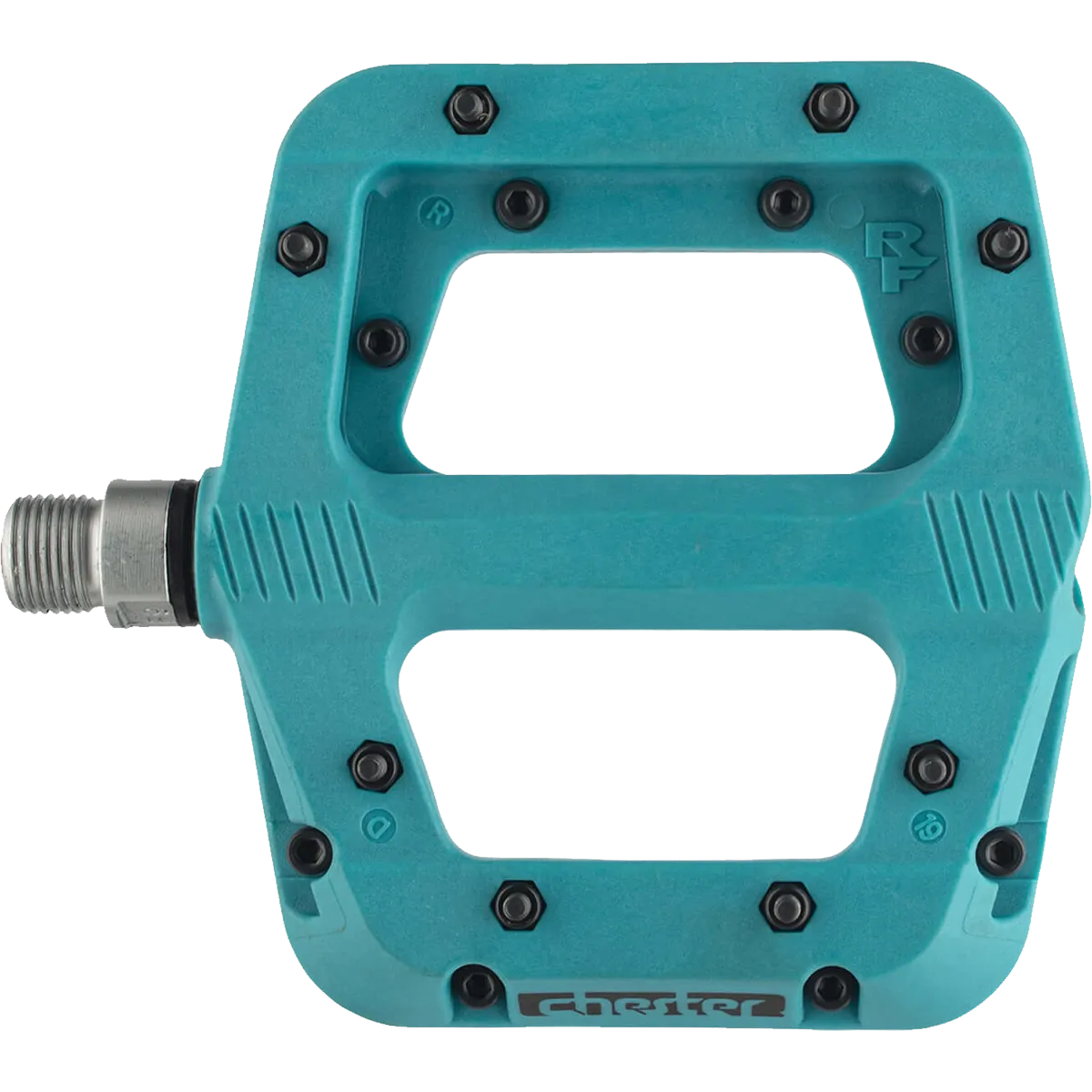 Chester 9/16 Turquoise Platform Pedal