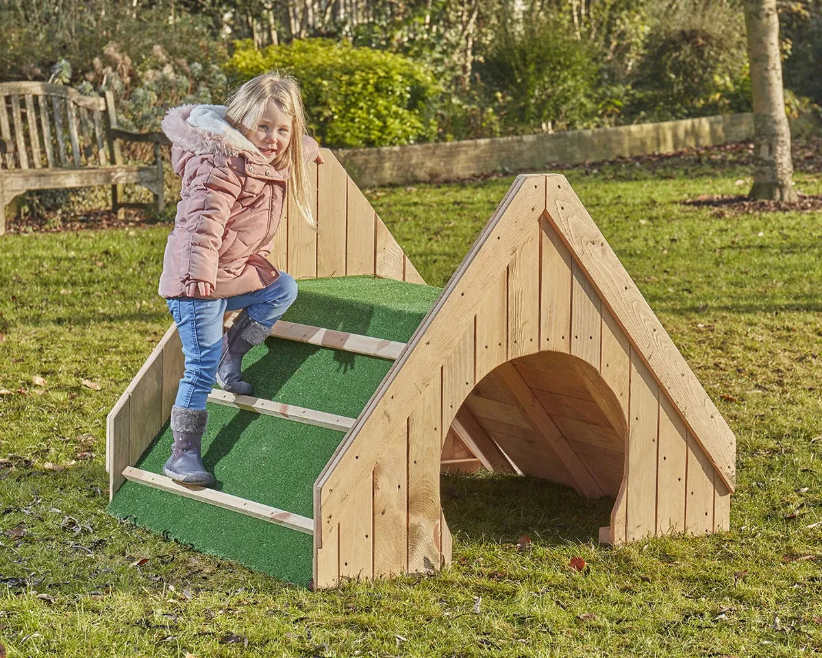 Clamber Grass Hill Perch Climbing Frame