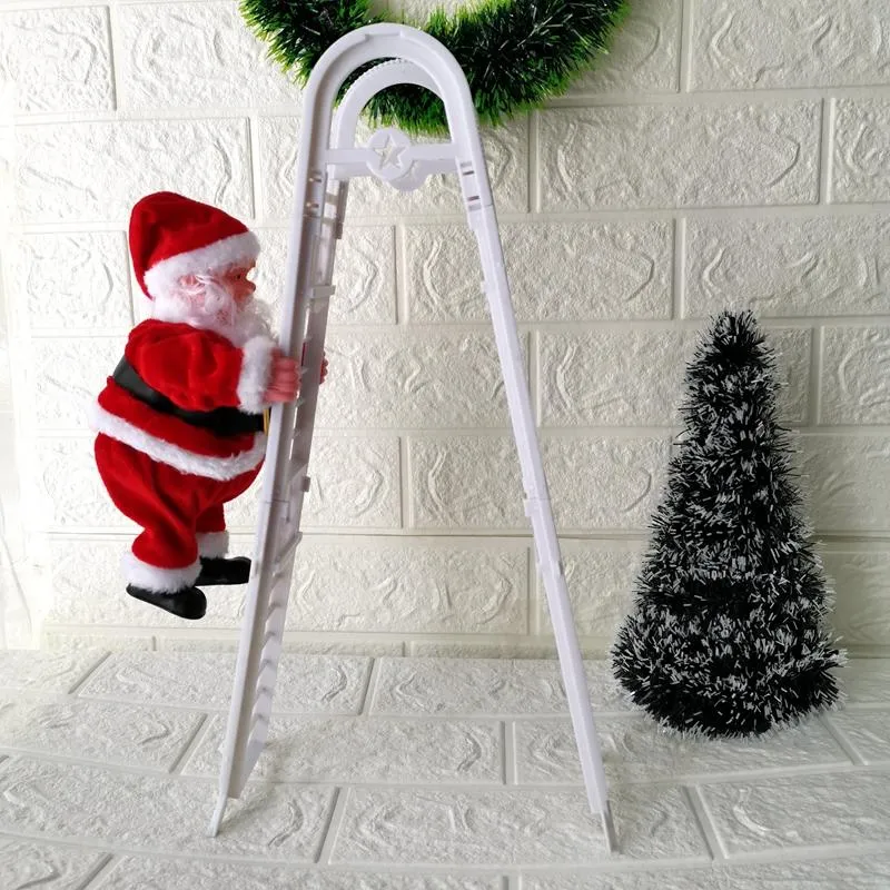 Climbing Santa