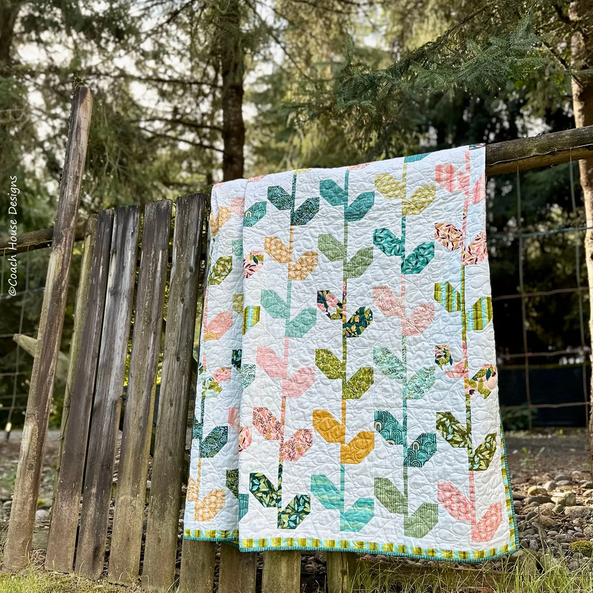 Climbing Vines Quilt Pattern