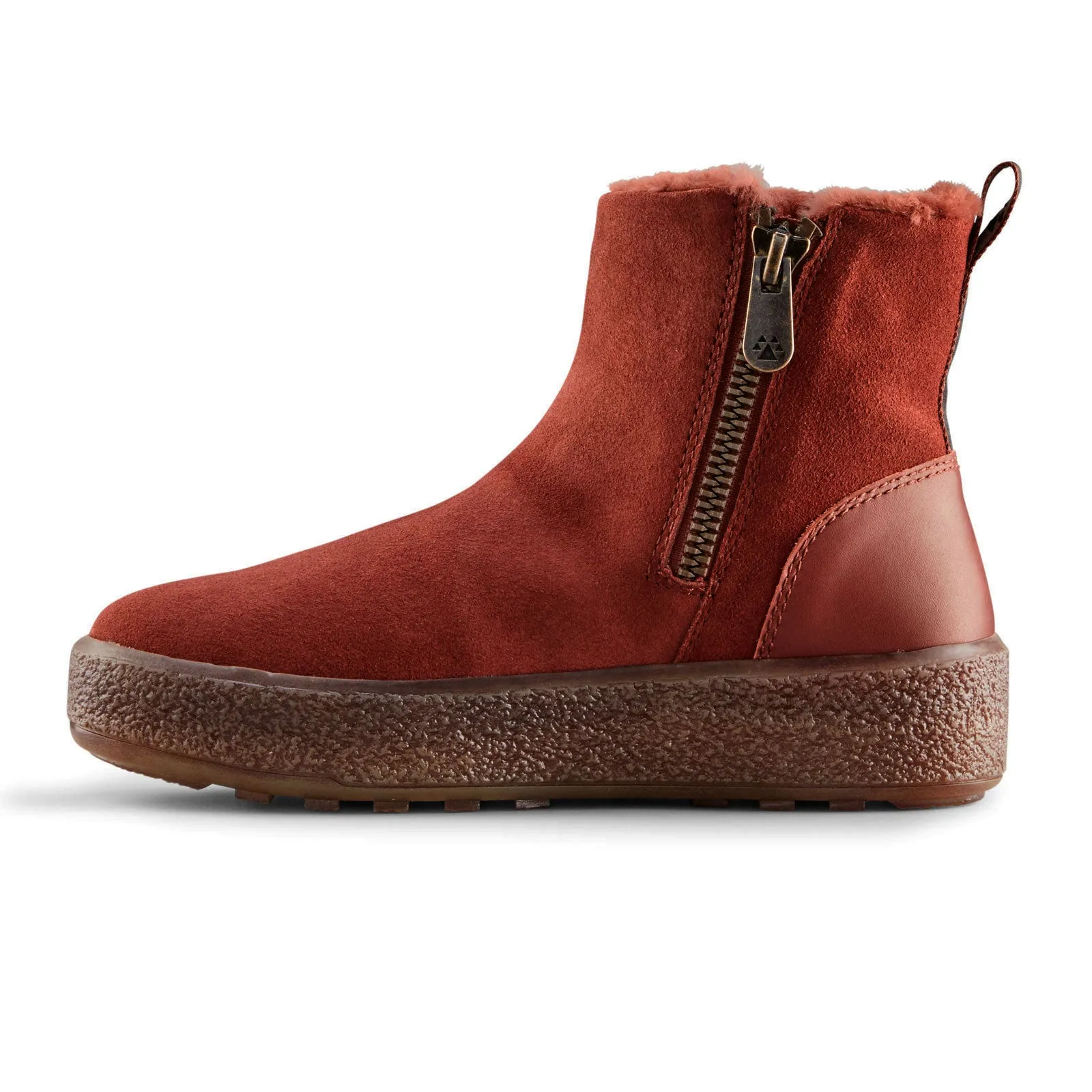 Cougar Broom Winter Ankle Boot (Women) - Russet Suede