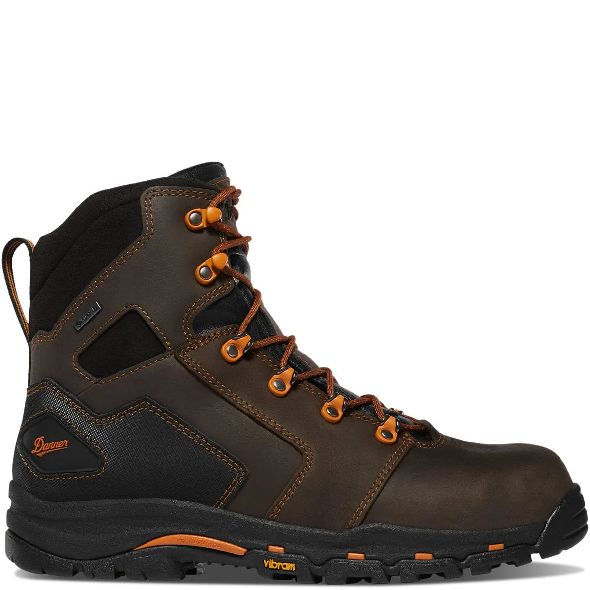 Danner Men's - 6" Vicious Leather Gore-Tex Lined Work Boot - Comp Toe