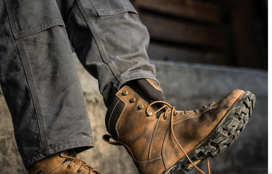 Danner Quarry Mens  8 Inch Usa Made Soft Toe Work Boot