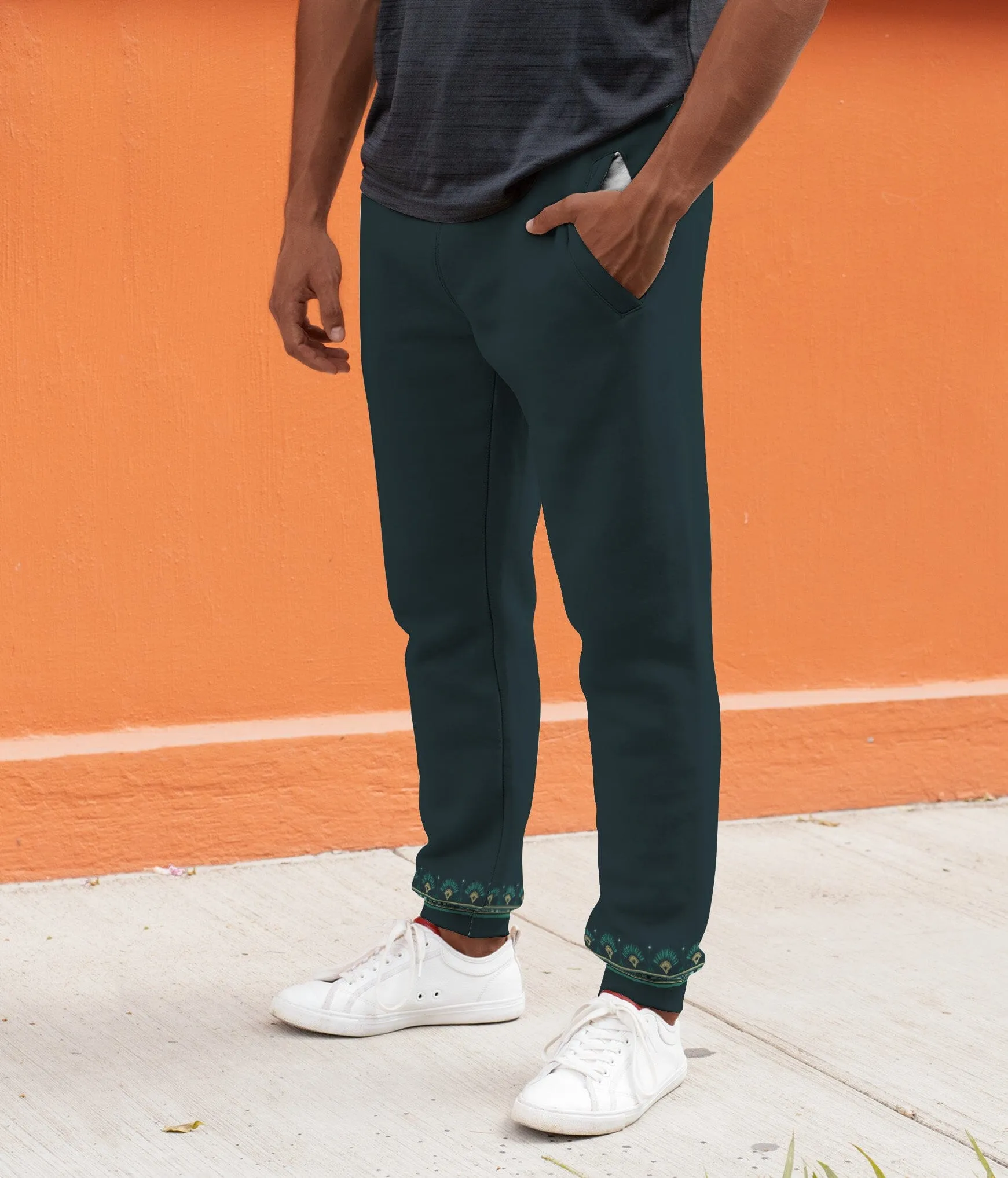 Dark Green Joggers