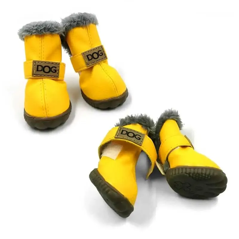 Dog Snow Boots - 4 Pcs/set Dog Uggs For Small Dogs