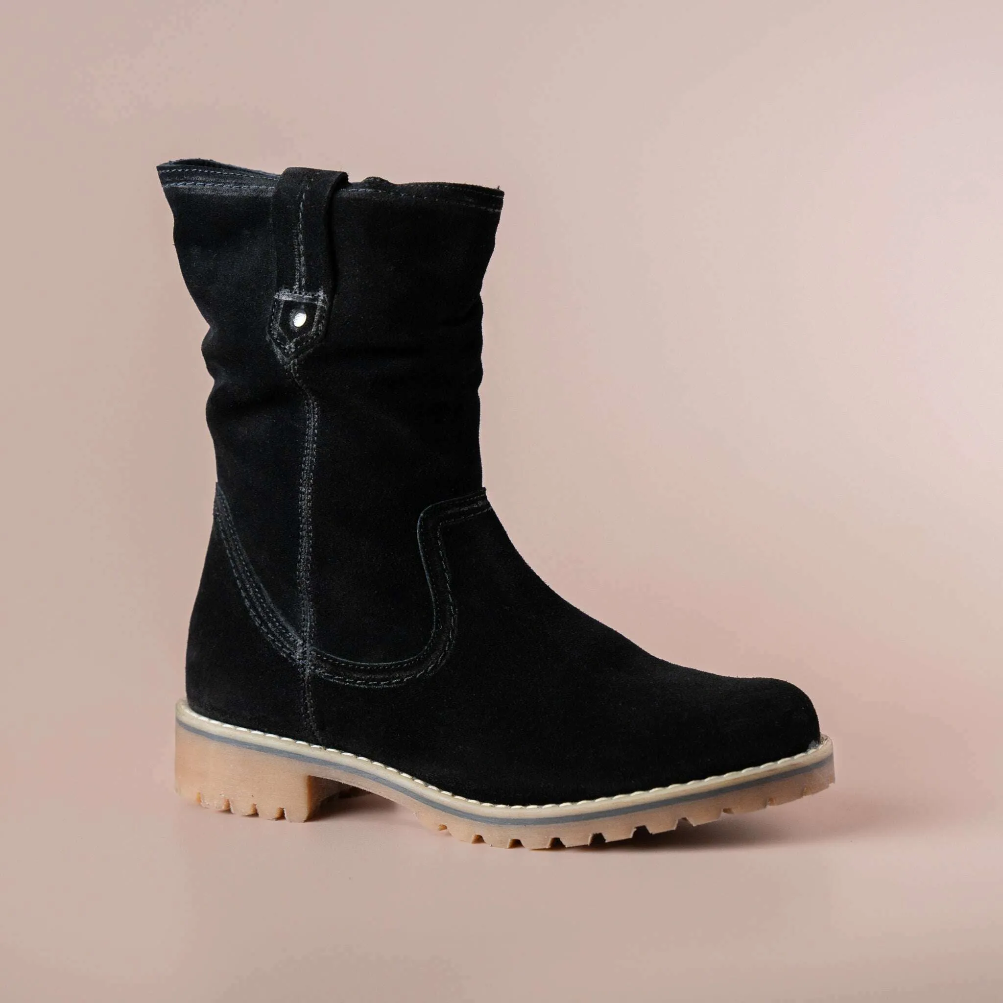 Eric Michael - Texas Waterproof Suede Lug Sole Boot