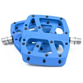 E*Thirteen Base Flat MTB Pedals Composite - Blue