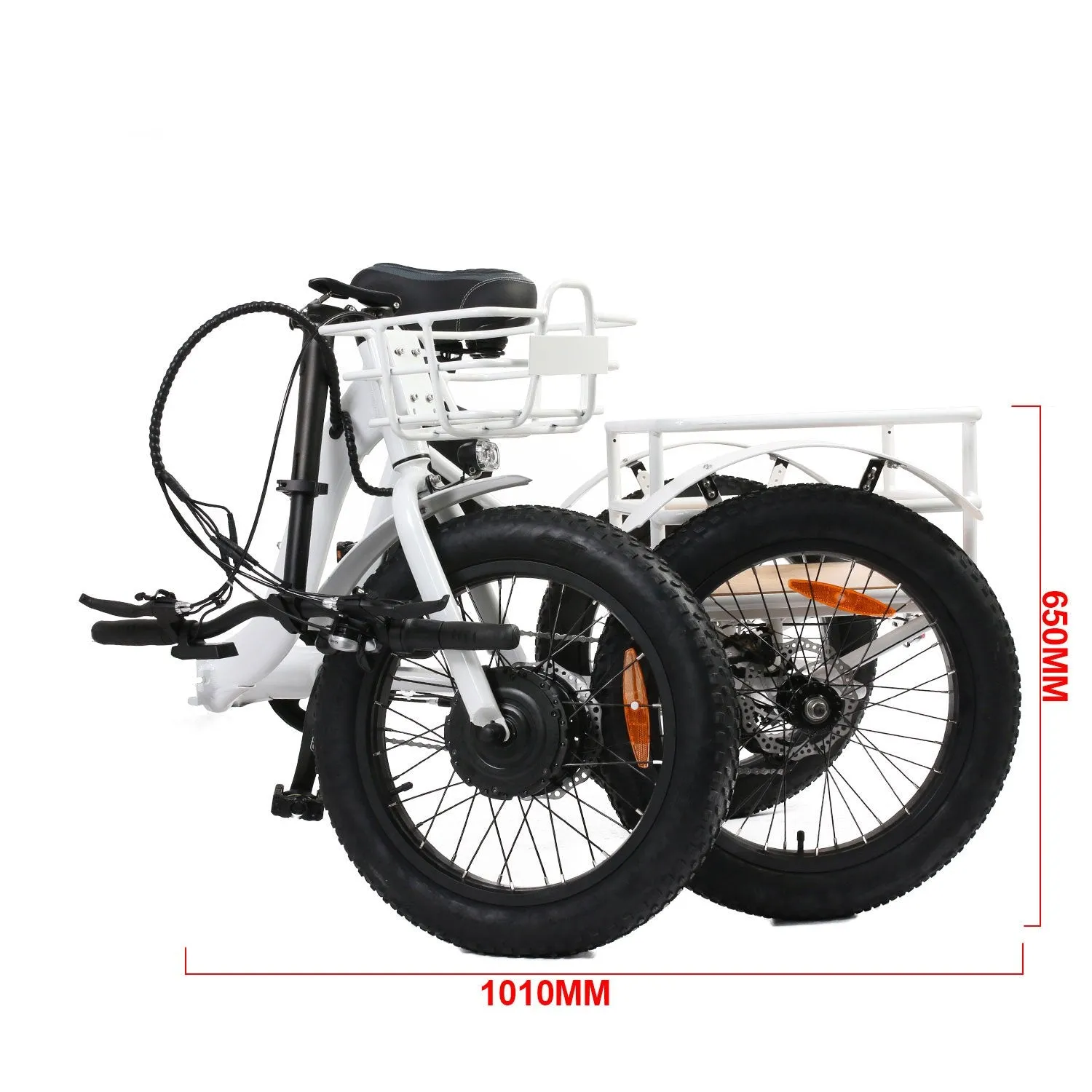 Eunorau New-Trike Tricycle Commuter Electric Bike