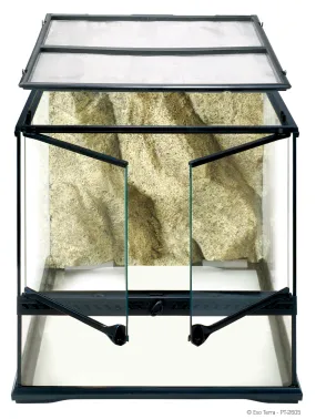 Exo Terra Glass Small Wide Terrarium 18"x18"x18"