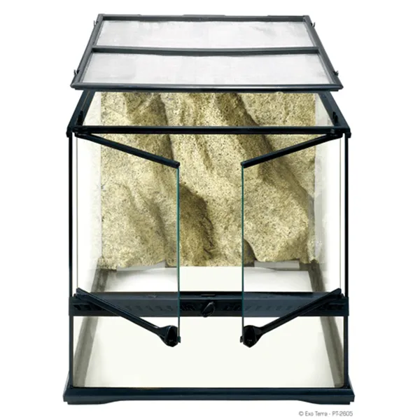 Exo Terra Small Wide Terrarium - 18" x 18" x 18"