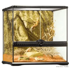 Exo Terra Small Wide Terrarium - 18" x 18" x 18"