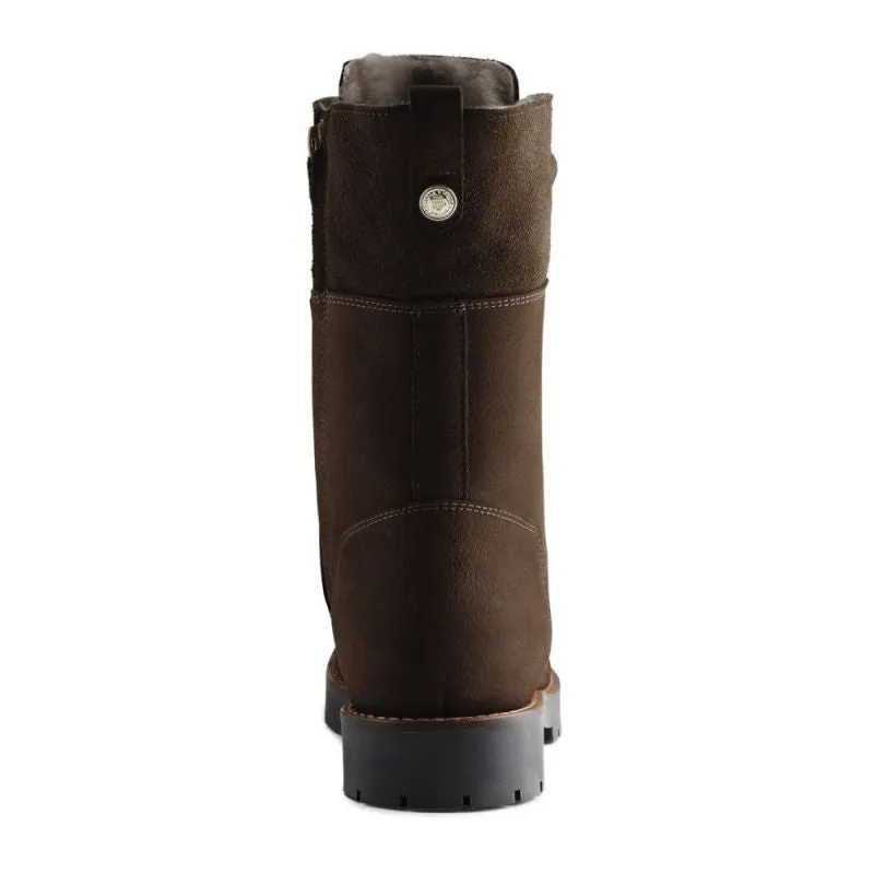 Fairfax & Favor Anglesey Ladies Shearling Lined Boot - Chocolate