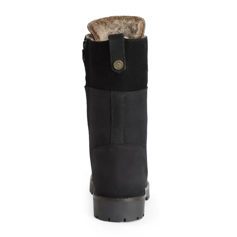 Fairfax & Favor Anglesey Ladies Shearling Lined Boot (Stockist Exclusive) - Black