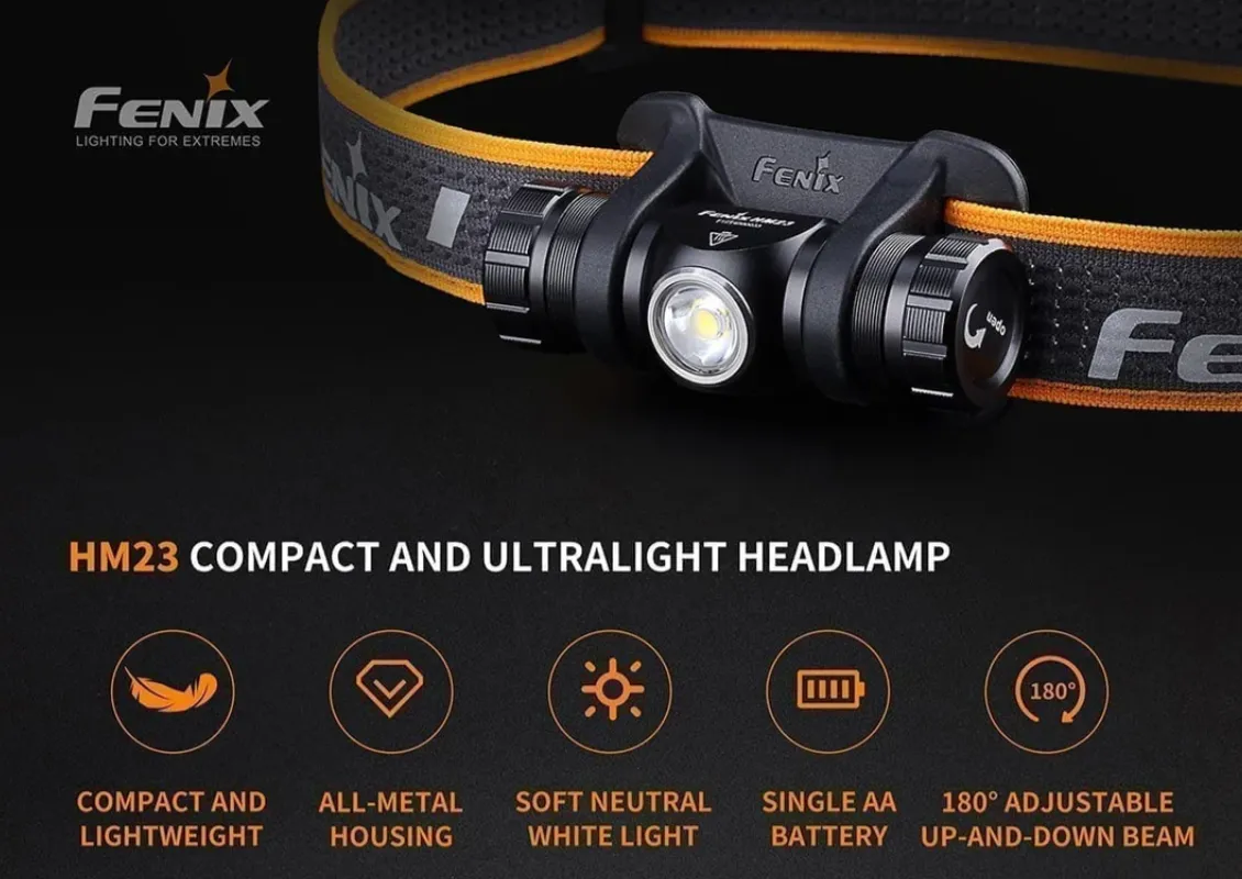 Fenix HM23 Headlamp